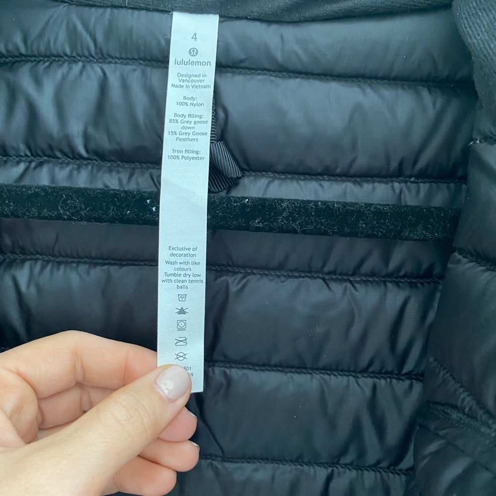 Lululemon Pack it Down Jacket